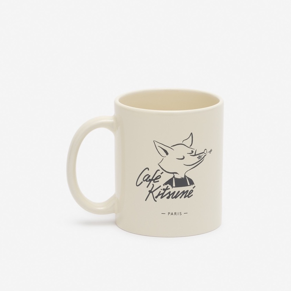 MAISON KITSUNÉ CAFE KITSUNE FOX coffee MUG Brand New 2024 New collection